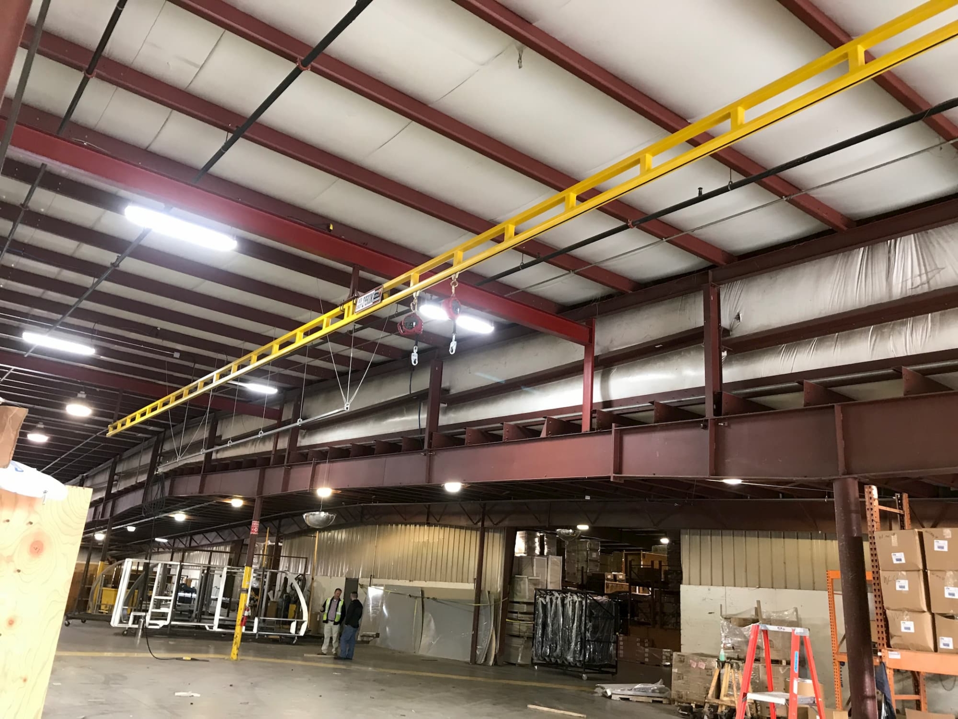 Rigid Track & Structural Beam Fall Protection Systems | PWI