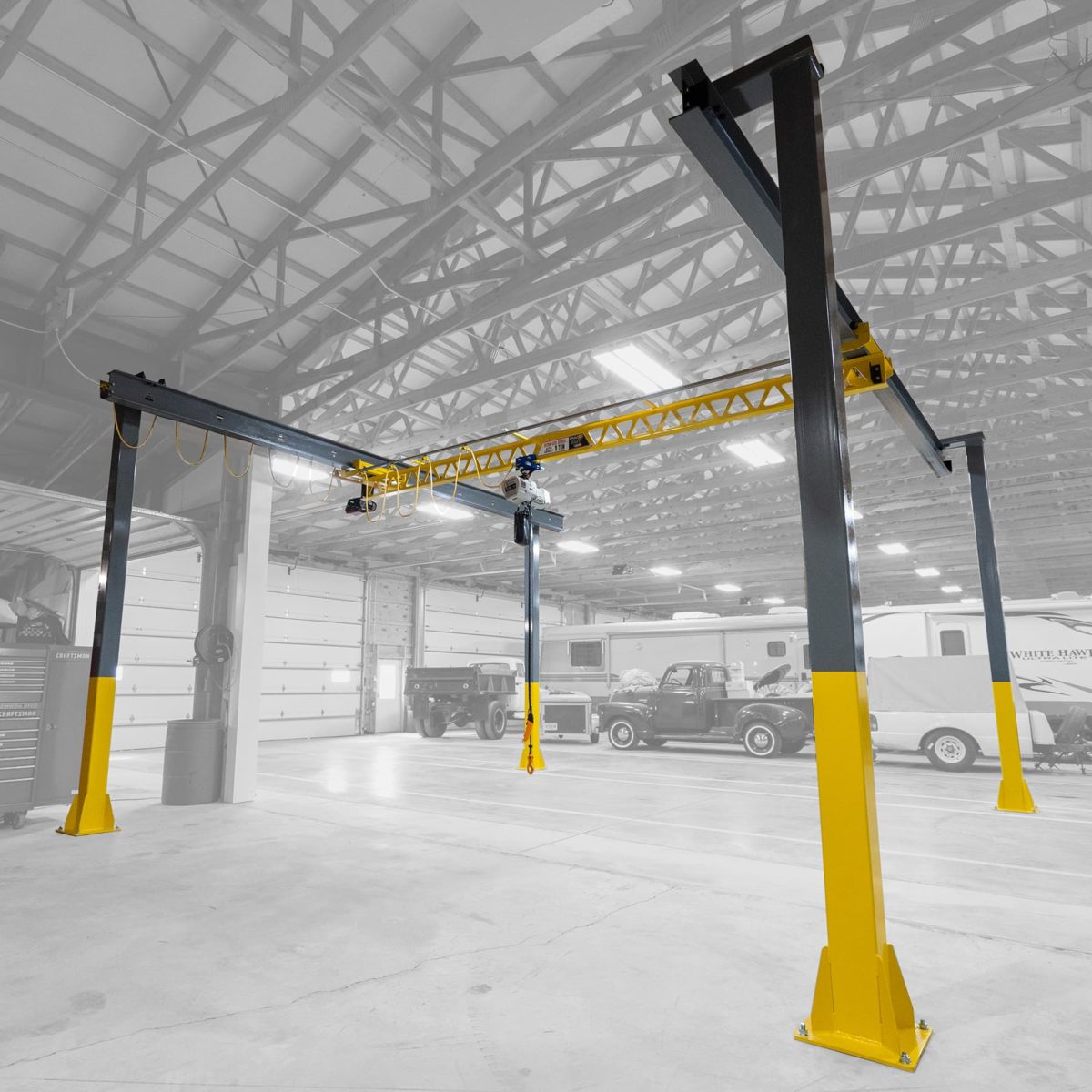 Will an Overhead Crane Fit in My Garage? | PWI