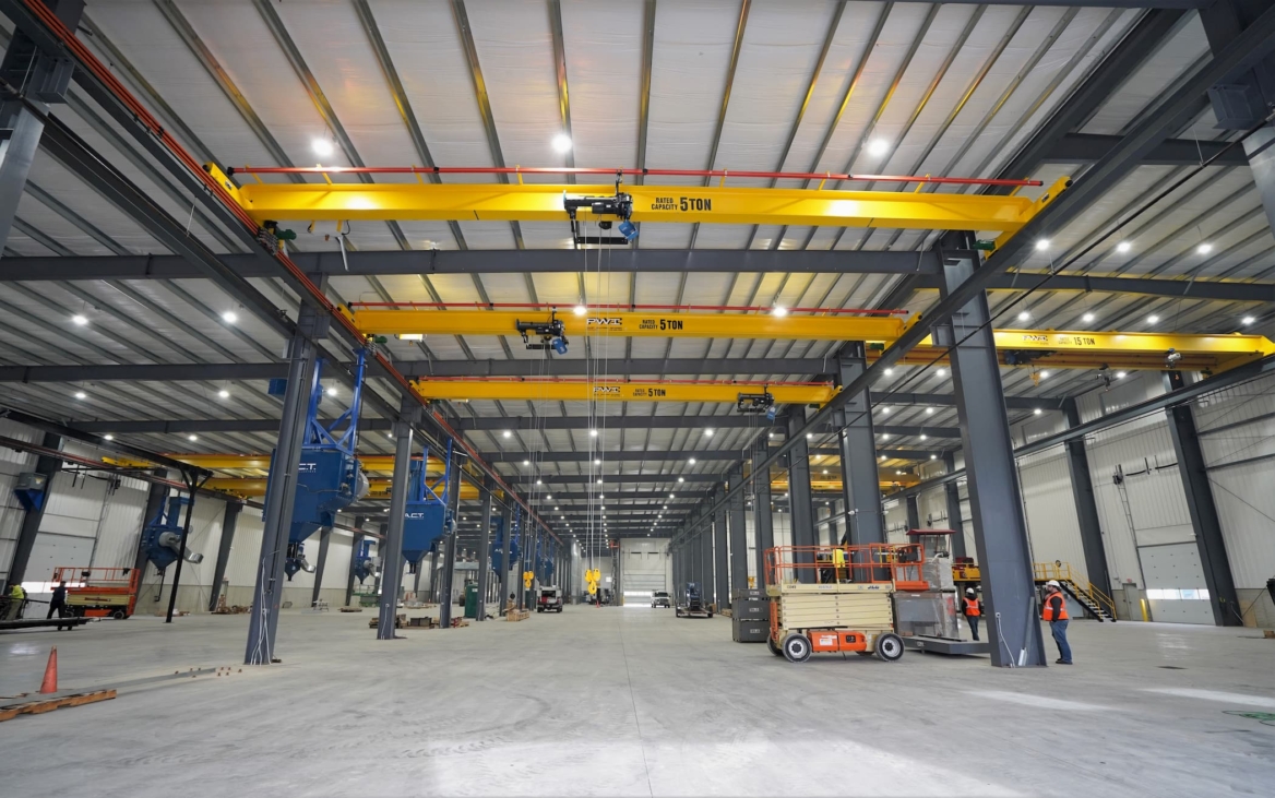 Multiple Overhead Cranes