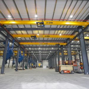 Multiple Overhead Cranes