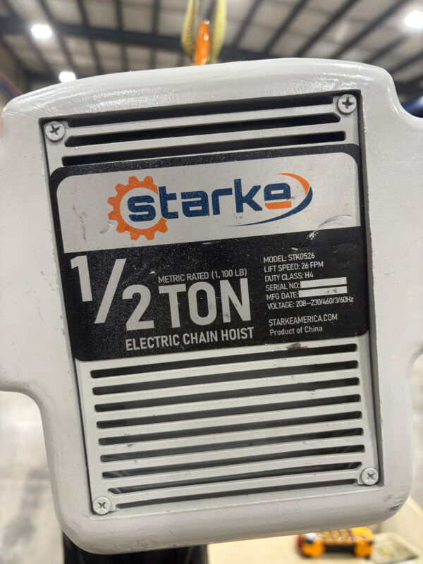 Starke STK Hoist (Refurbished) - Image 6