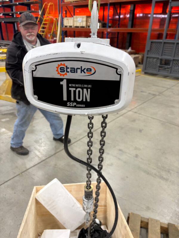 Starke Electric Chain Hoist - Single Phase (Refurbished) - Image 4