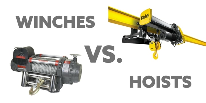 Difference Between Winch and Hoist