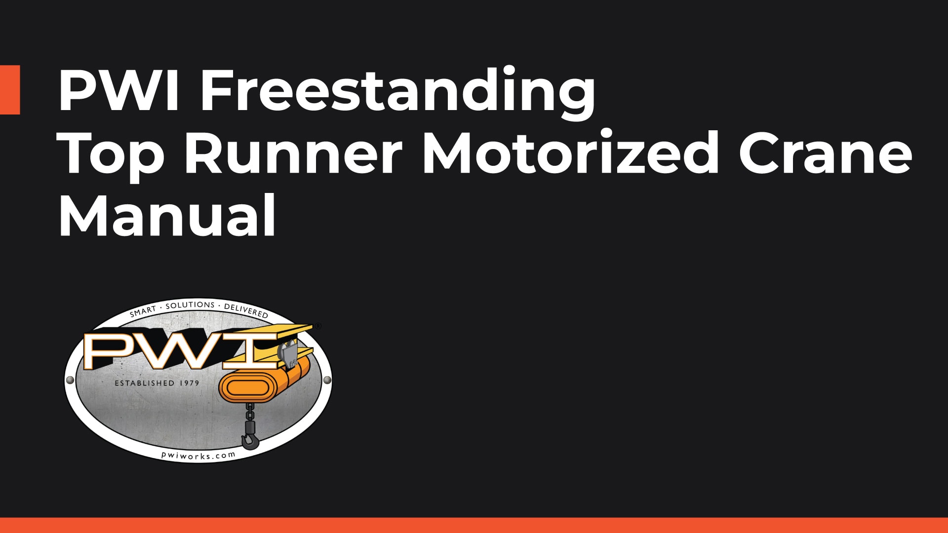 Freestanding Top Runner Manual