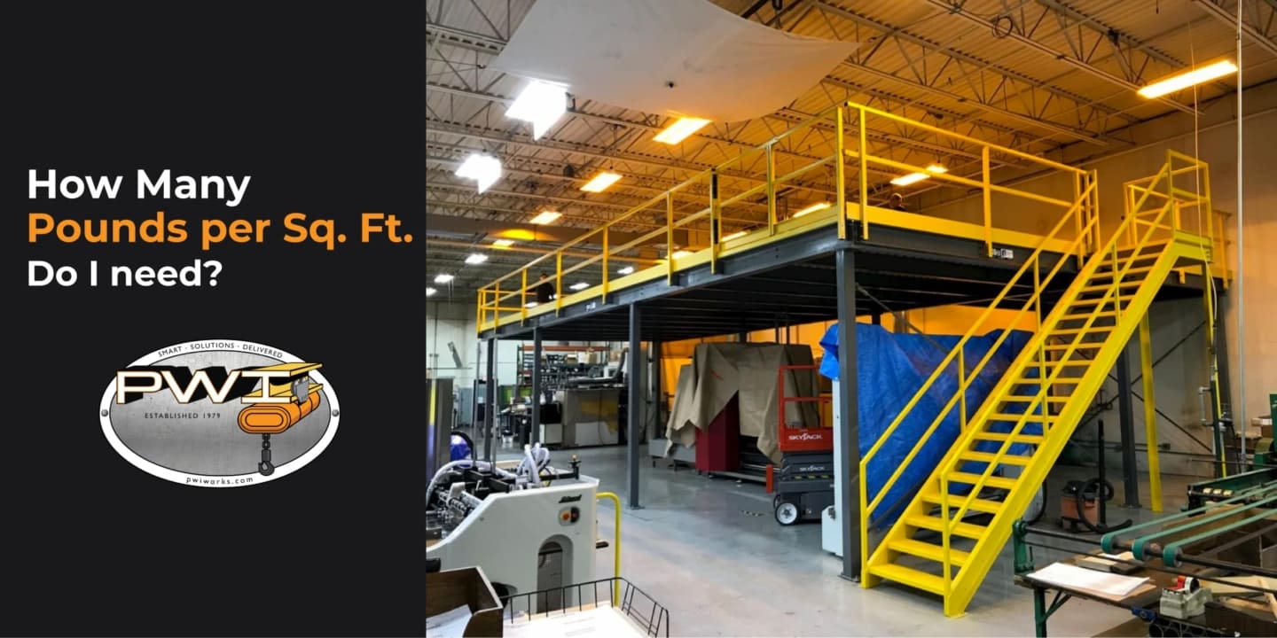 Increase Your Workspace With A Steel Mezzanine Pwi 8151