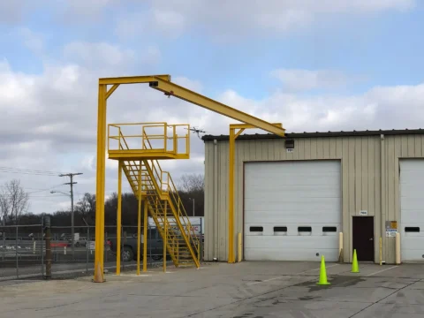 Outdoor Fall Protection System