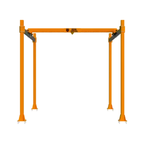 PWI Aero Freestanding Bridge Crane