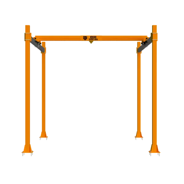 PWI Aero Freestanding Bridge Crane