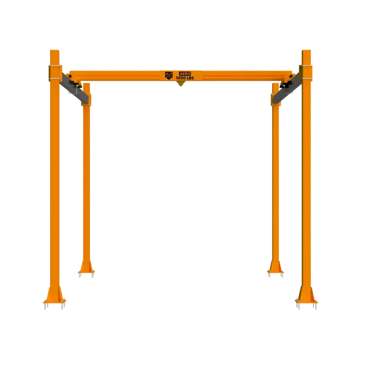 PWI Aero Freestanding Bridge Crane