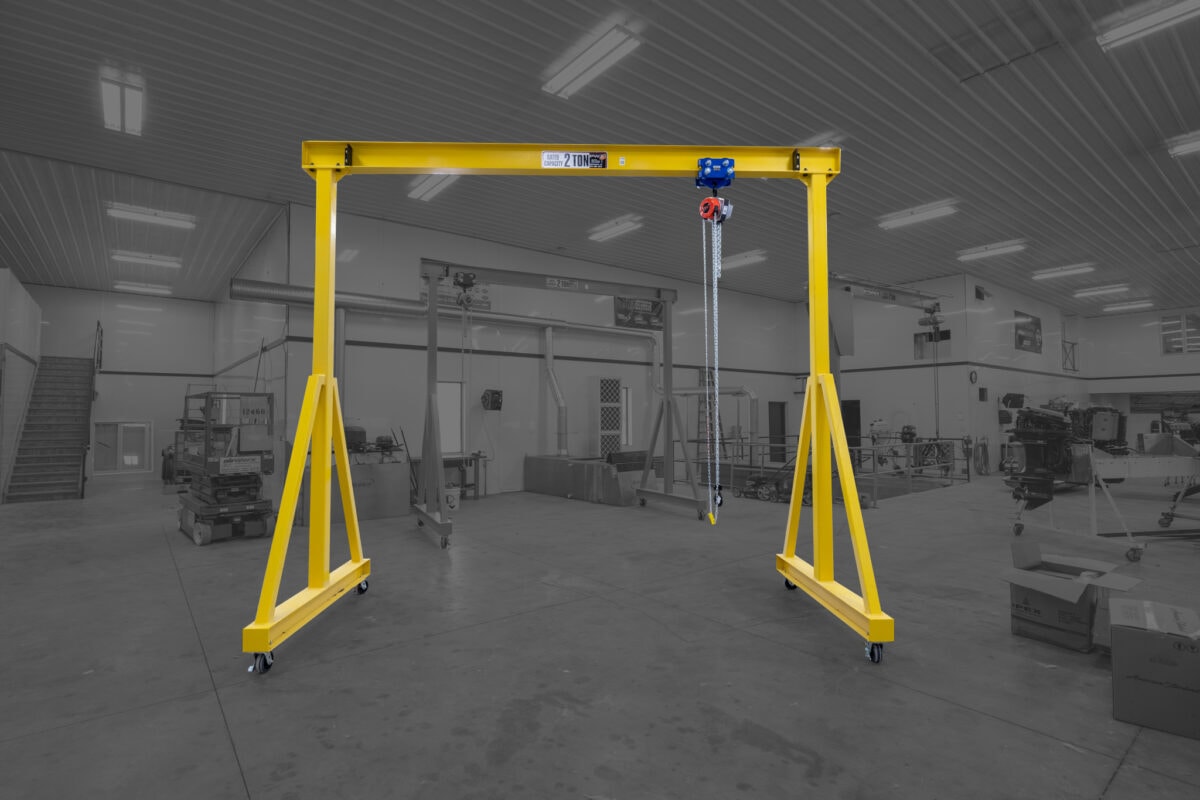 PWI Gantry Crane Front Black