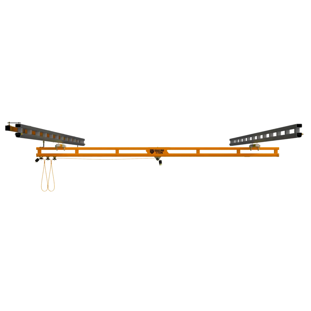 PWI HyperLite Ceiling Mounted Workstation Crane 3D Image