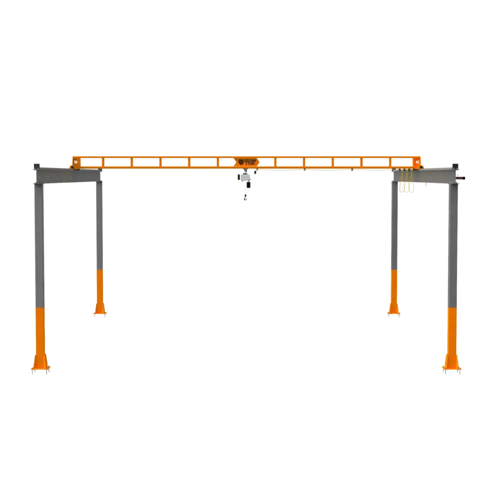 PWI HyperLite Freestanding Crane 3D Image