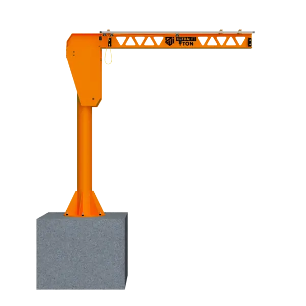 PWI UltraLite Freestanding Jib Crane