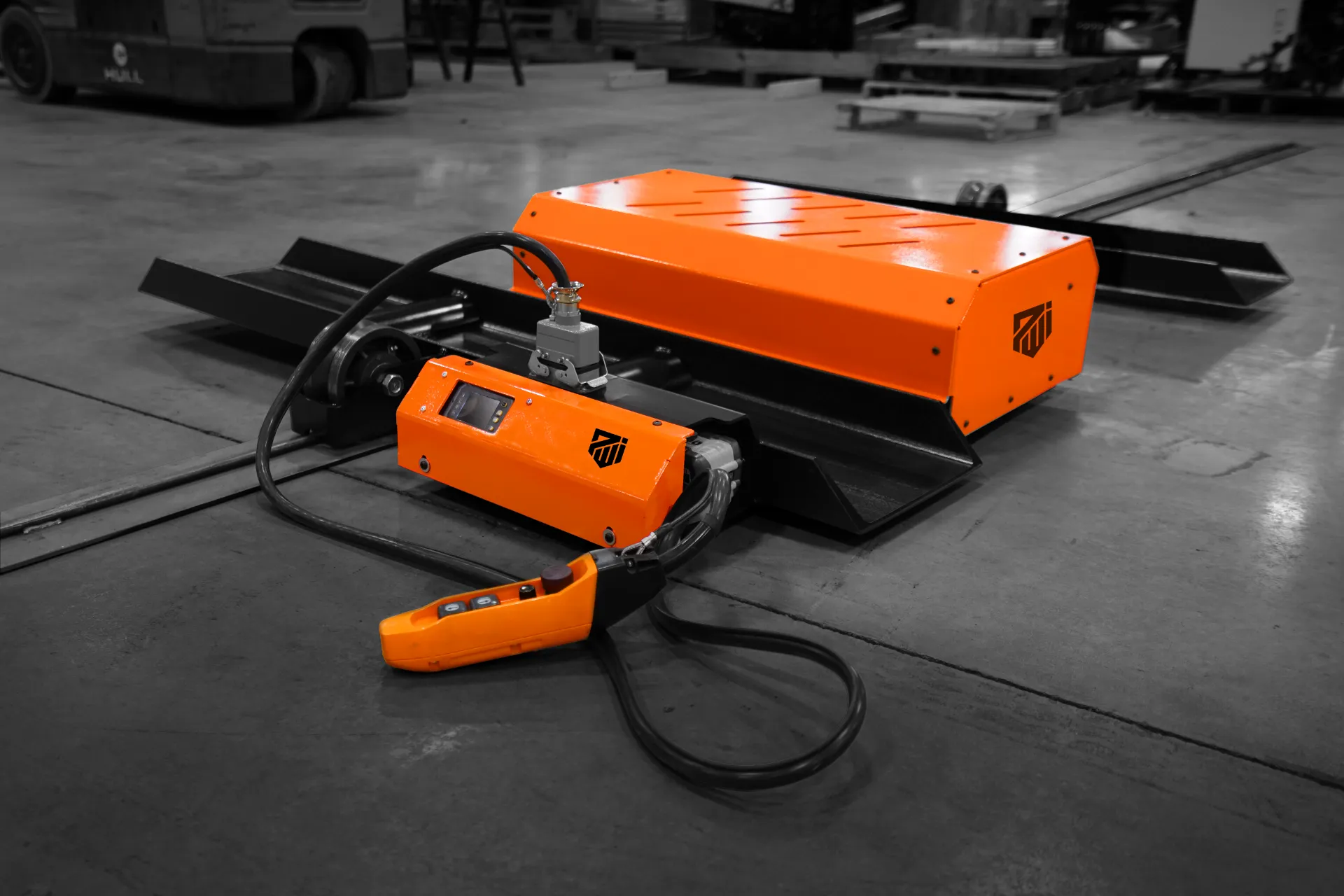 triaxle motorized dolly