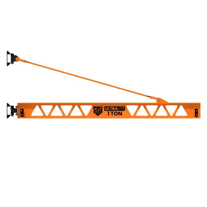 UL Tie Rod Jib Crane White Background