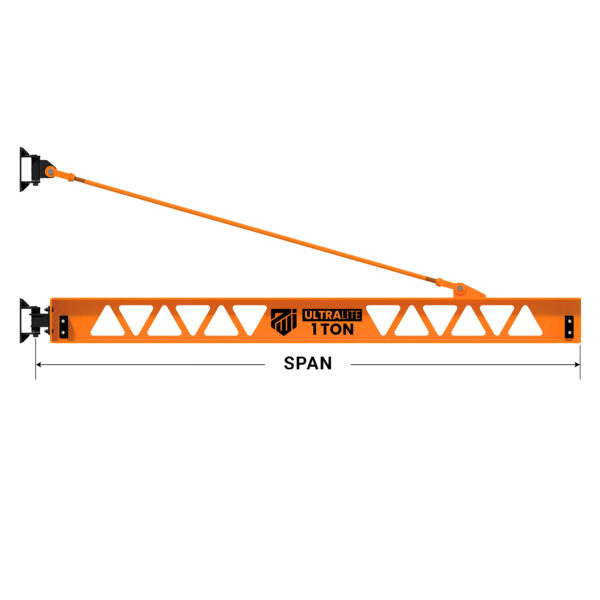 UltraLite Tieback Jib Dimensions