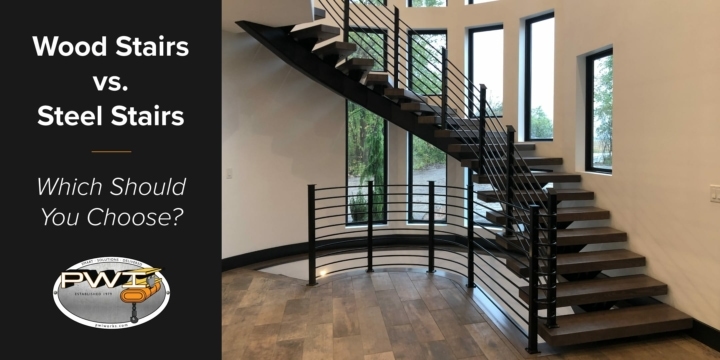 Wood Stair Metal Stair Comparison